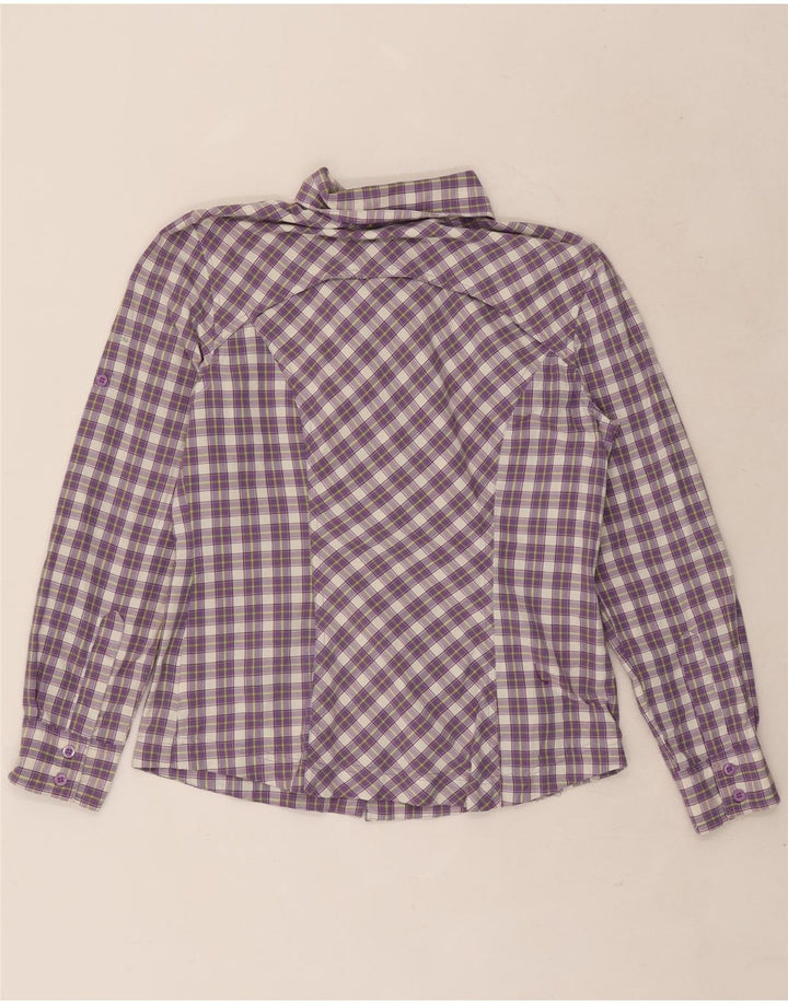 Columbia Γυναικείο πουκάμισο Omni-Wick UK 14 Medium Purple Check
