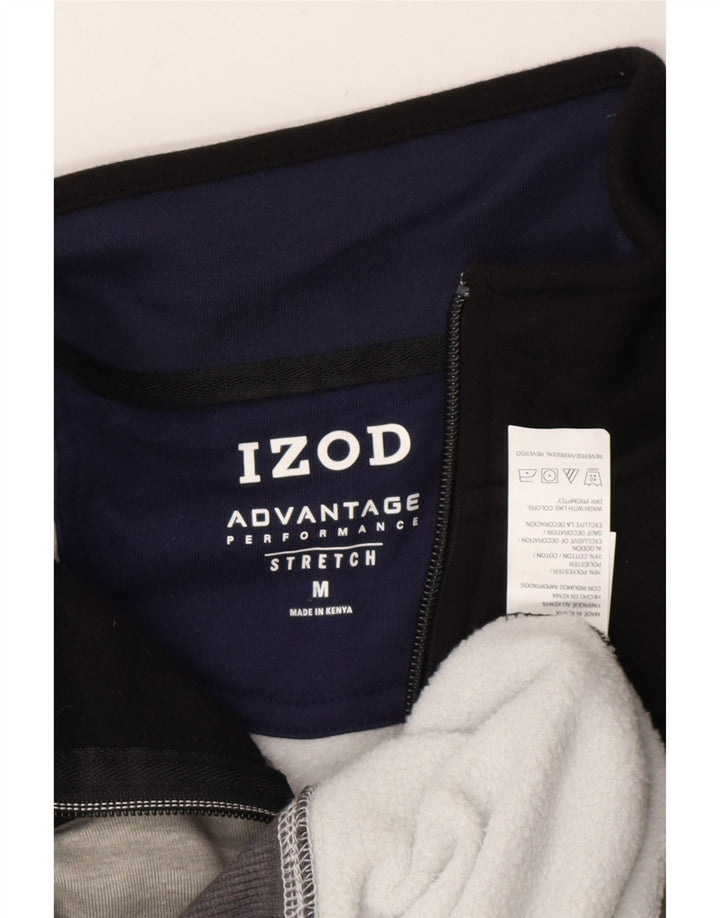 Ανδρικό φούτερ IZOD με φερμουάρ, μεσαίο γκρι, πολυεστέρας