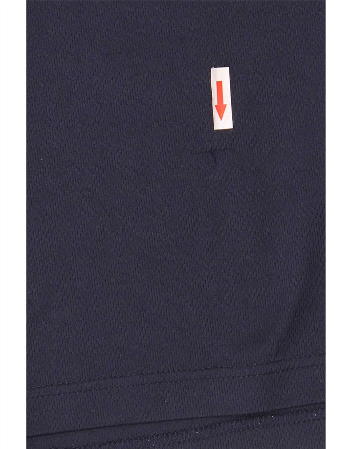 Ανδρικό T-shirt Fila Top Small Navy Blue Colorblock Πολυεστέρας