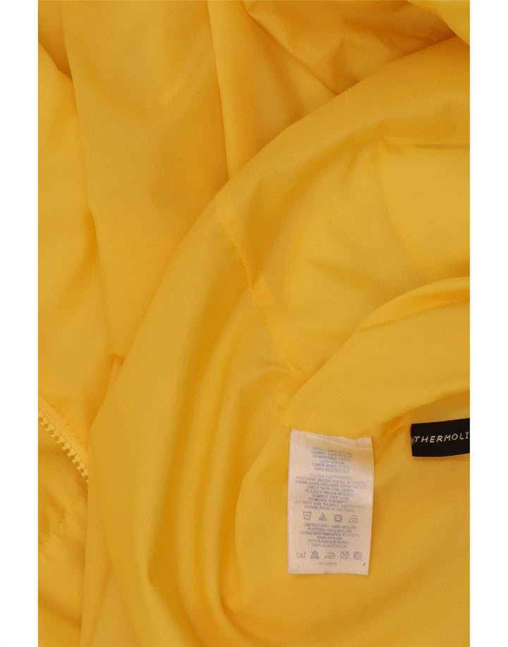 Lands End Mens Liner Jacket IT 50/52 2XL Yellow Nylon