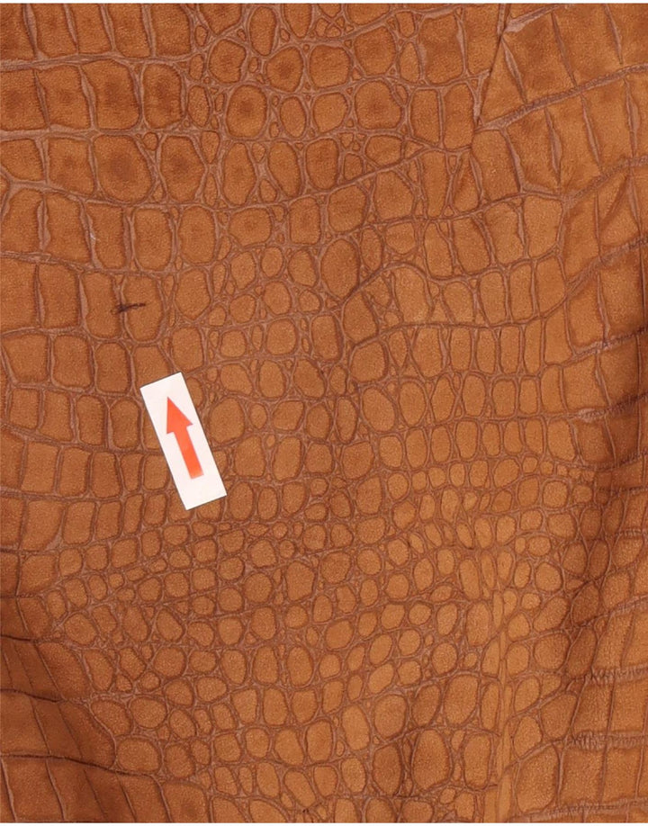 Vintage γυναικείο σακάκι blazer UK 12 μεσαίου καφέ Animal print