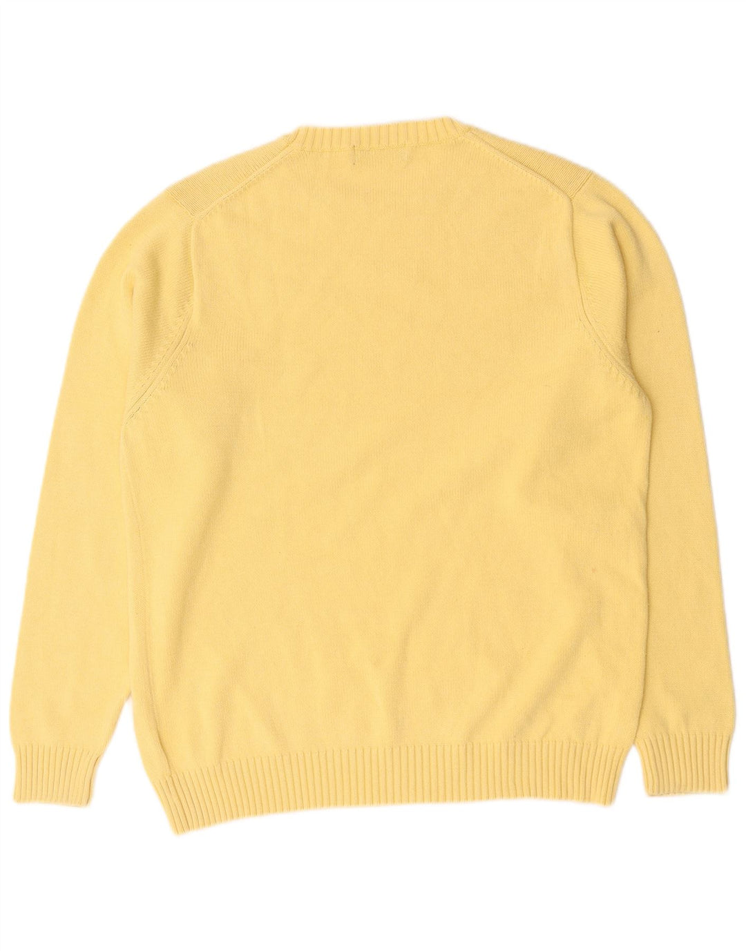 Ανδρικό πουλόβερ Marks & Spencer Blue Harbor Crew Neck Jumper Medium Yellow