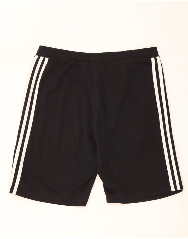 Ανδρικό αθλητικό σορτς Adidas μεγάλο μαύρο βαμβακερό