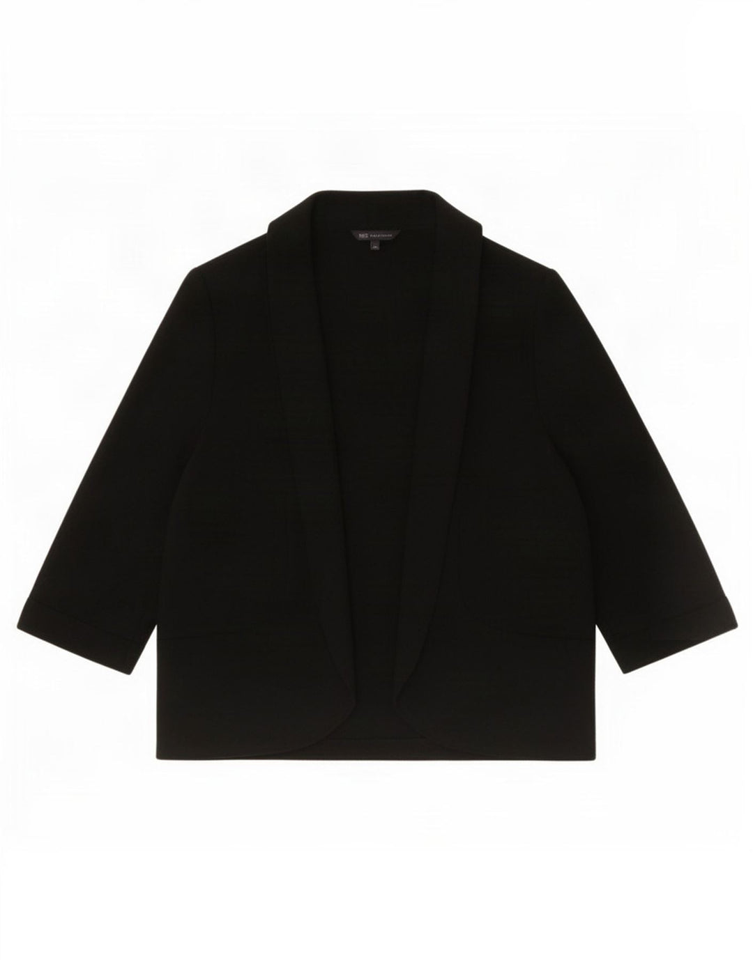 Marks & Spencer Γυναικεία Ζακέτα 3/4 με ανοιχτό μανίκι UK 16 Large Black