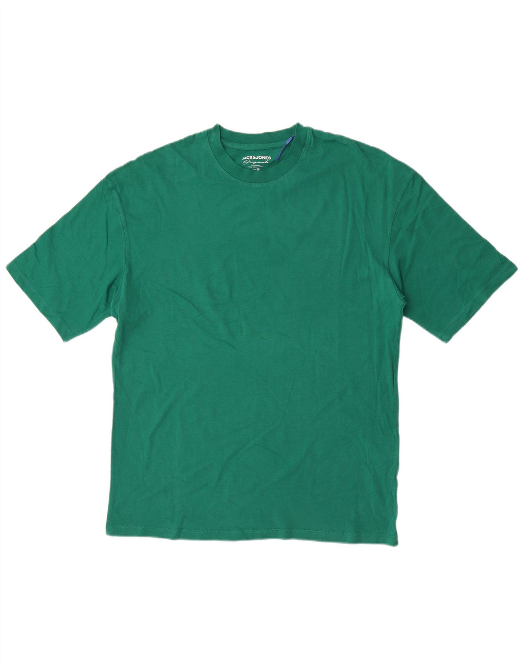 Jack & Jones Ανδρικό T-Shirt κανονικό μπλουζάκι από μεσαίο πράσινο βαμβάκι