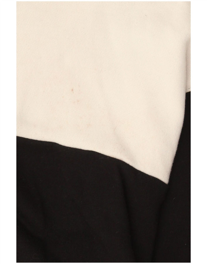 Champion Γυναικεία Γραφική Φούτερ Jumper UK 14 Medium Black Colourblock