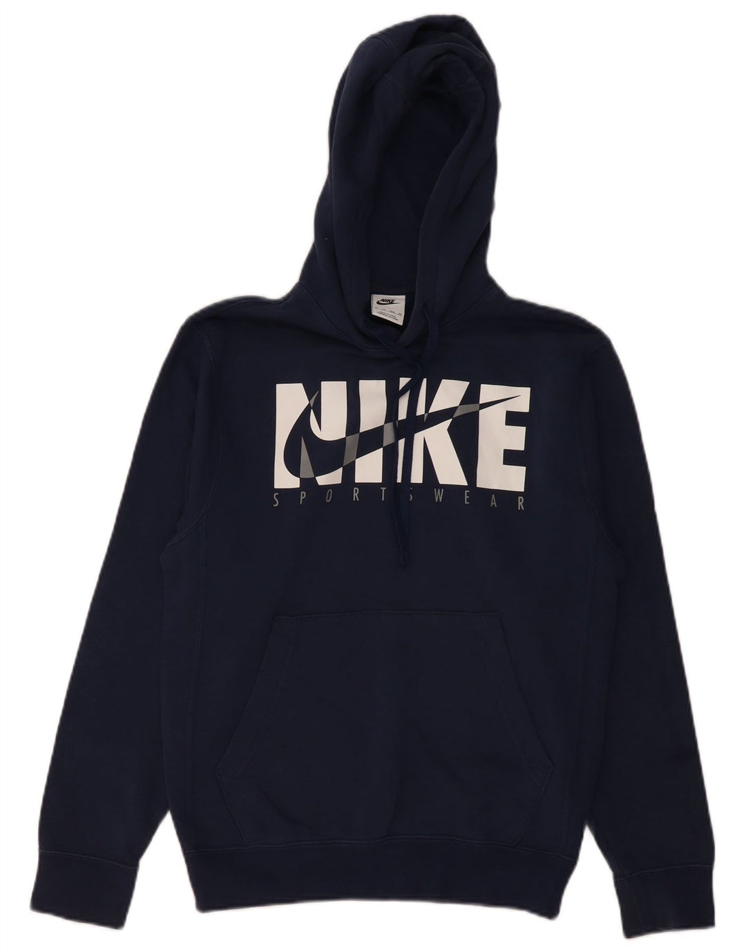 Ανδρικό γραφικό φούτερ NIKE XS Navy Blue Cotton