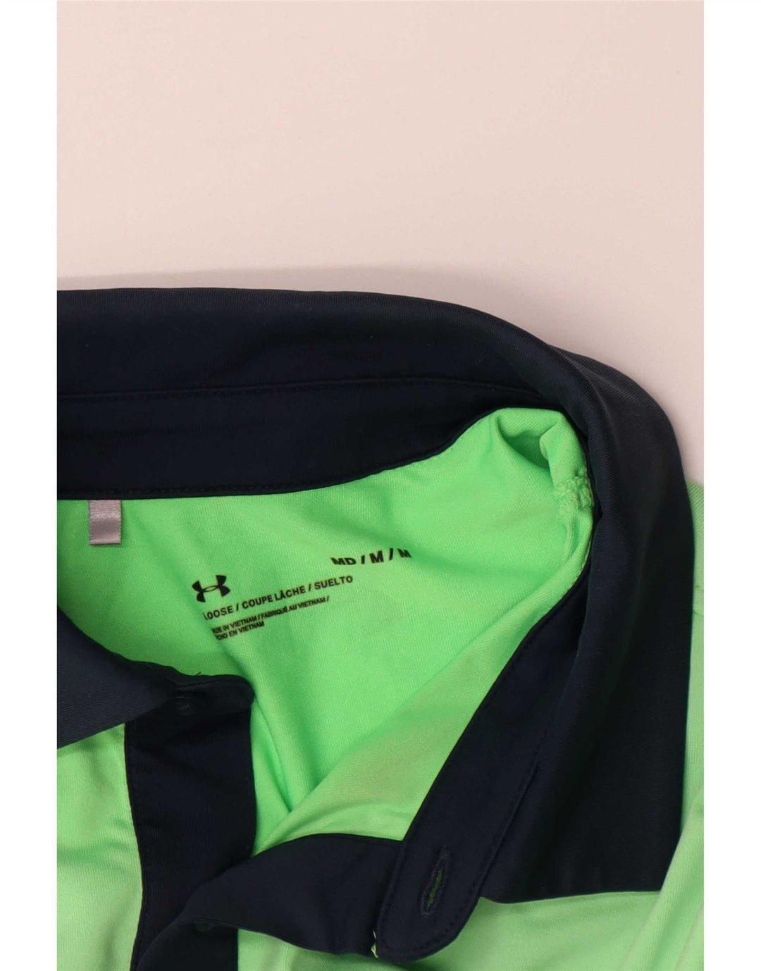 Ανδρικό μπλουζάκι πόλο Under Armour Medium Navy Blue Colourblock