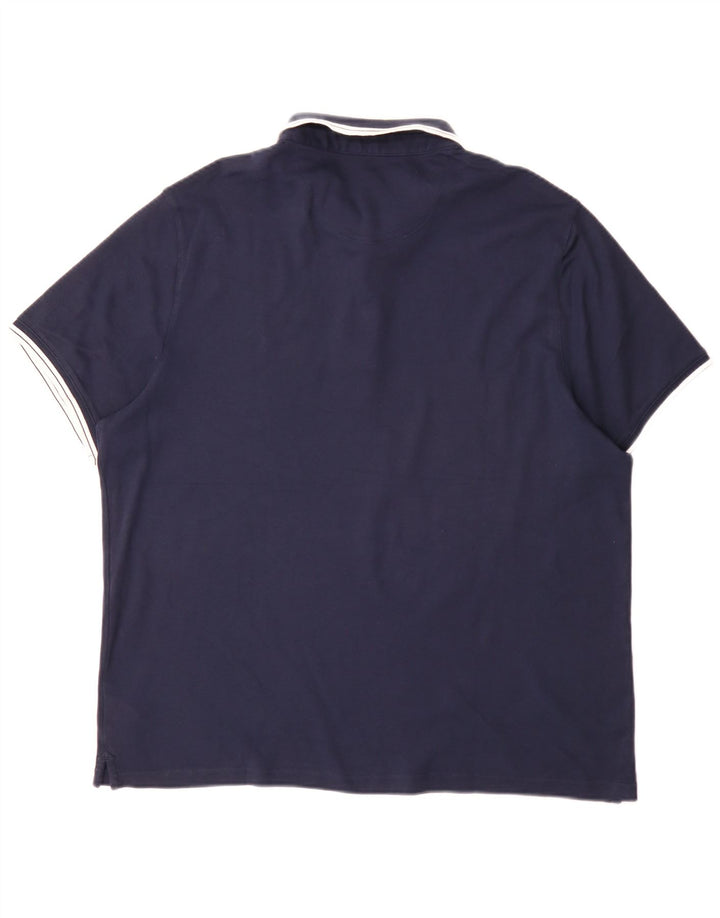 Michael Kors Ανδρικό μπλουζάκι πόλο XL Navy Blue, βαμβακερό