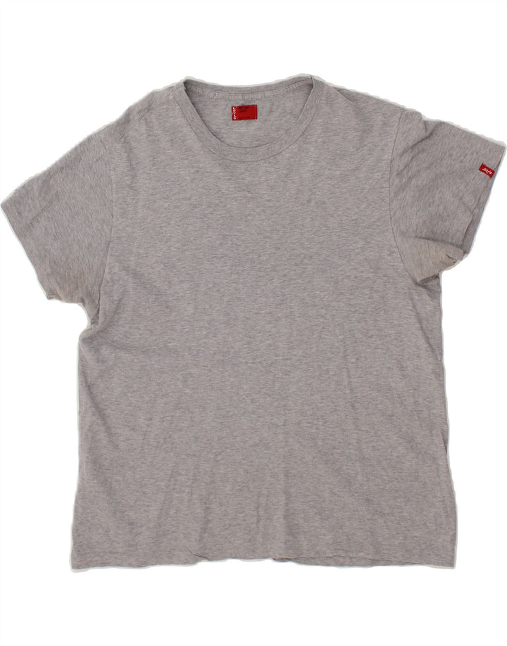 LEVI'S Mens T-Shirt Top Large Grey Vintage Levi's and Second-Hand Levi's from Messina Hembry 