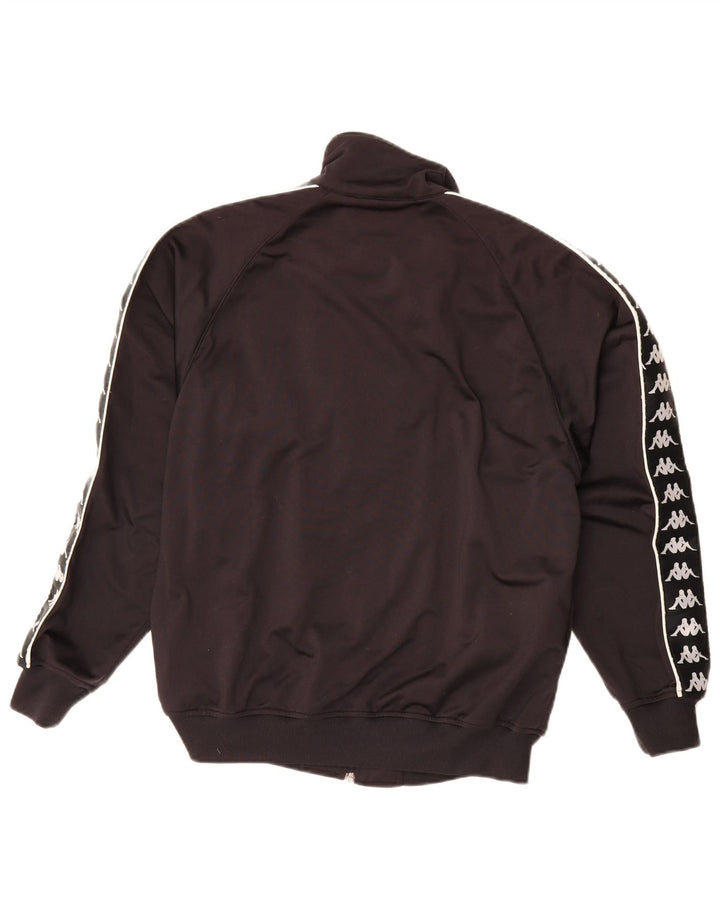 Ανδρική φόρμα με γραφικό φόρμα Kappa Top Jacket Small Black Colourblock Polyester