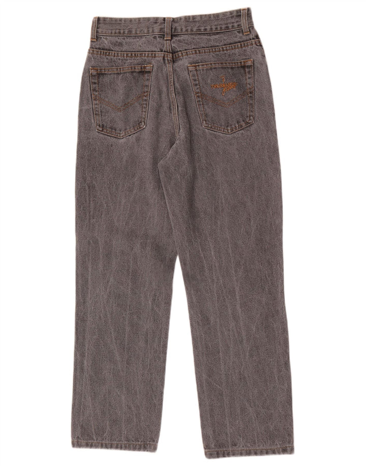 Γυναικείο τζιν Trussardi ίσιο W30 L27 Γκρι βαμβακερό