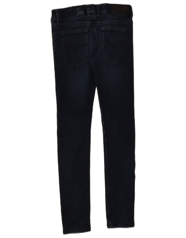 Diesel Boys Slim Jeans 13-14 ετών W28 L29 Navy Blue Cotton