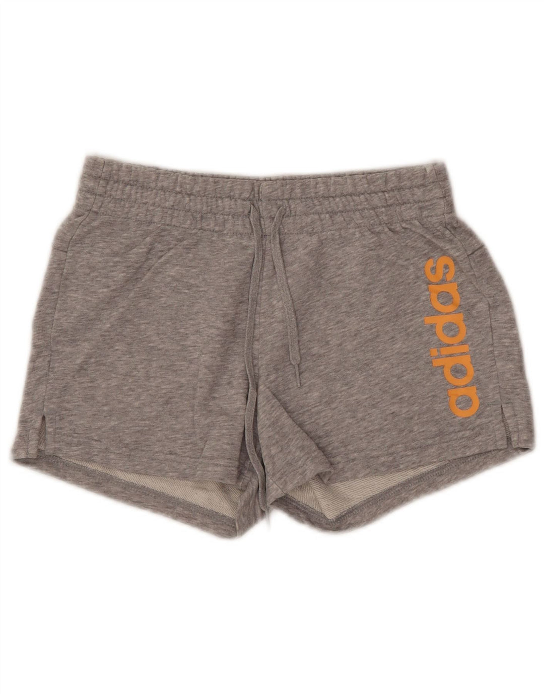Γυναικείο γραφικό αθλητικό σορτς ADIDAS UK 4/6 XS Γκρι βαμβακερό