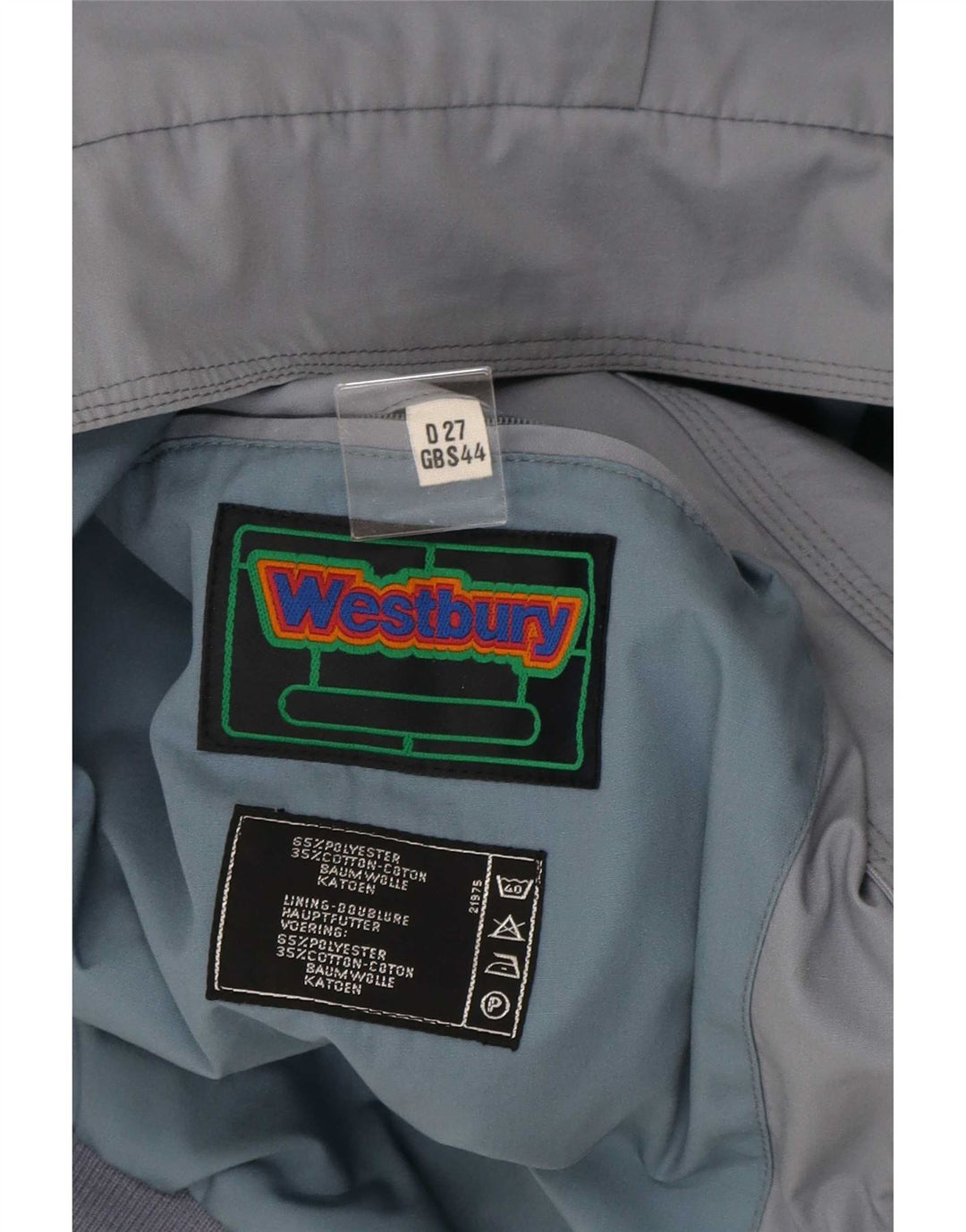 Ανδρικό μπουφάν WESTBURY Bomber UK 44 2XL Grey Colorblock Polyester