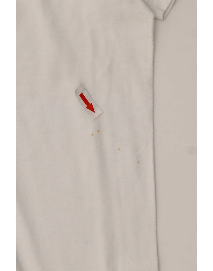 Ανδρικό T-Shirt Adidas Top μεγάλο λευκό βαμβακερό