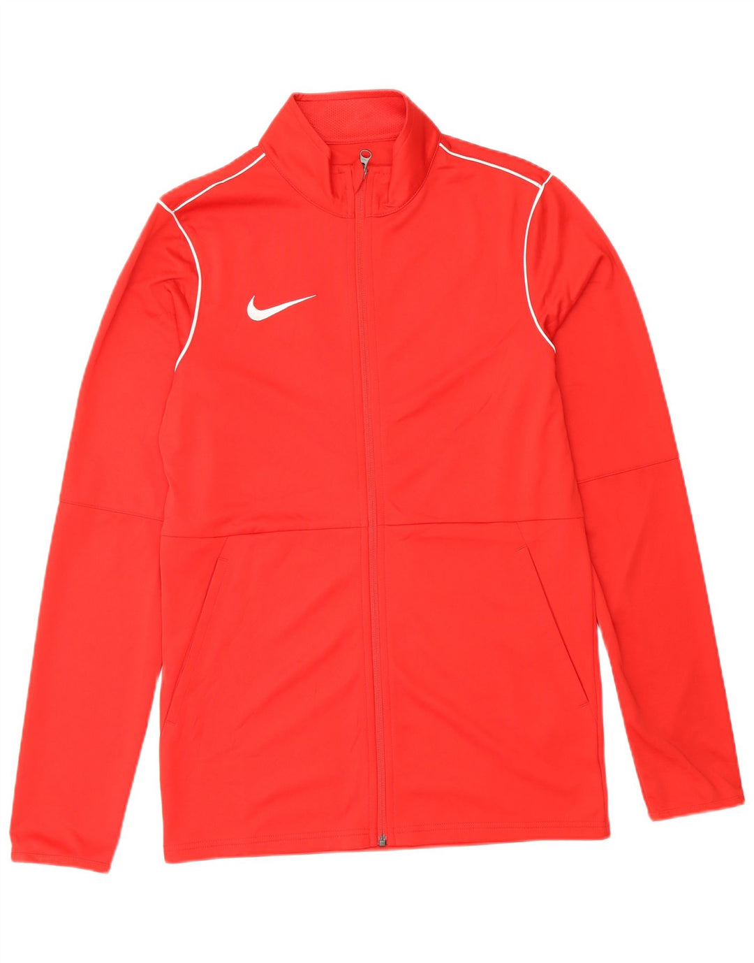 Ανδρική φόρμα γυμναστικής Nike γραφική Dri Fit Μπουφάν από μικρό κόκκινο πολυεστέρα
