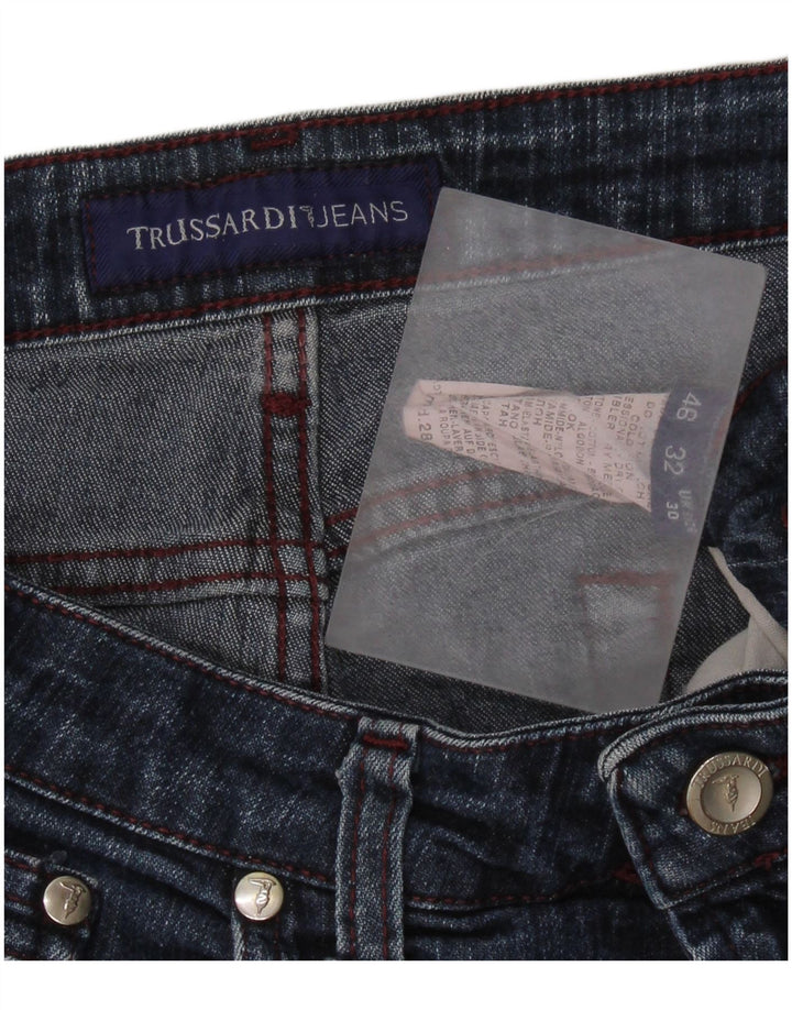 TRUSSARDI Γυναικείο Skinny Jeans W30 L33 Μπλε βαμβακερό