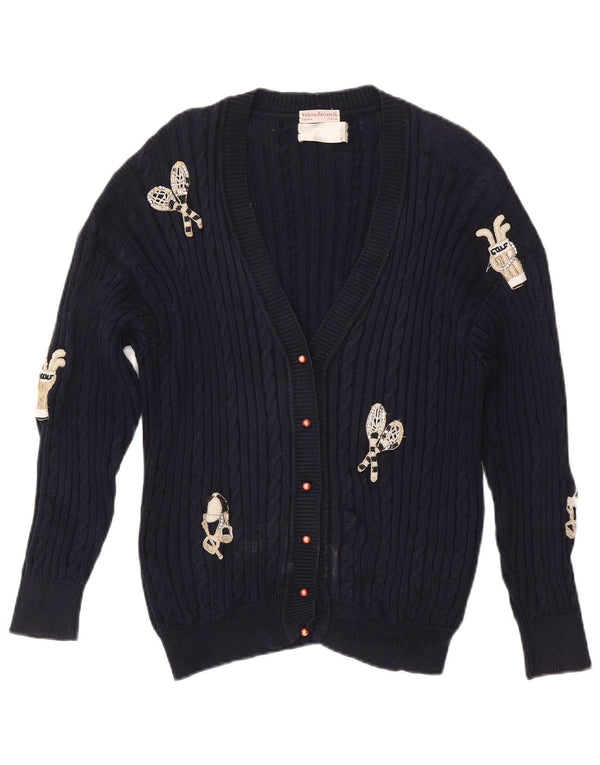 Γυναικεία ζακέτα γκολφ Valeria Zaccarelli UK 14 Medium Navy Blue