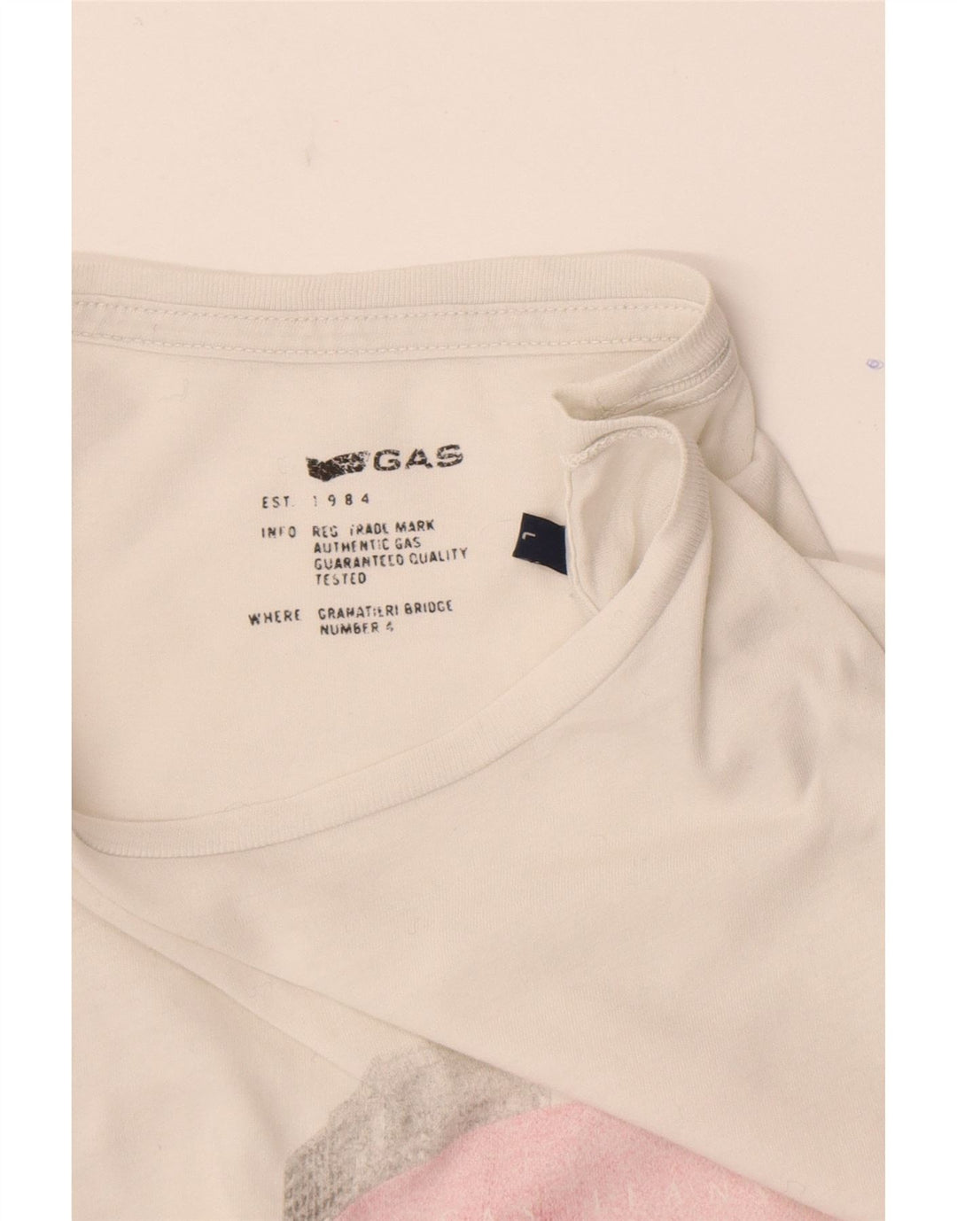 Gas Γυναικείο τοπ μακρυμάνικο UK 16 Large White