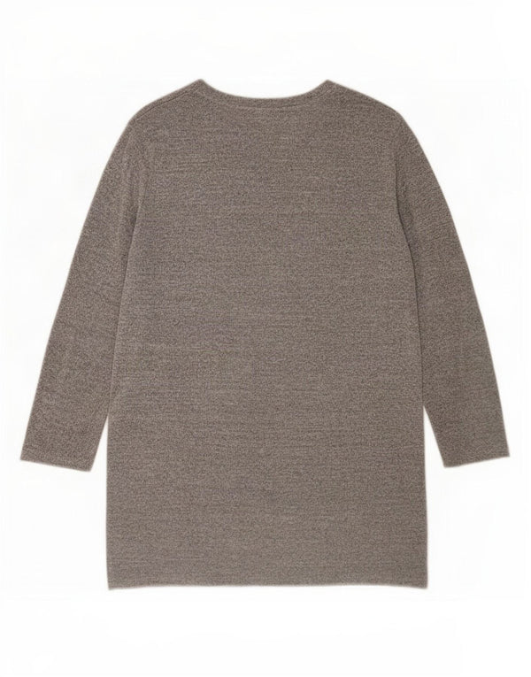 Zara Γυναικεία Ασύμμετρη Μπλούζα Τοπ UK 14 Medium Grey