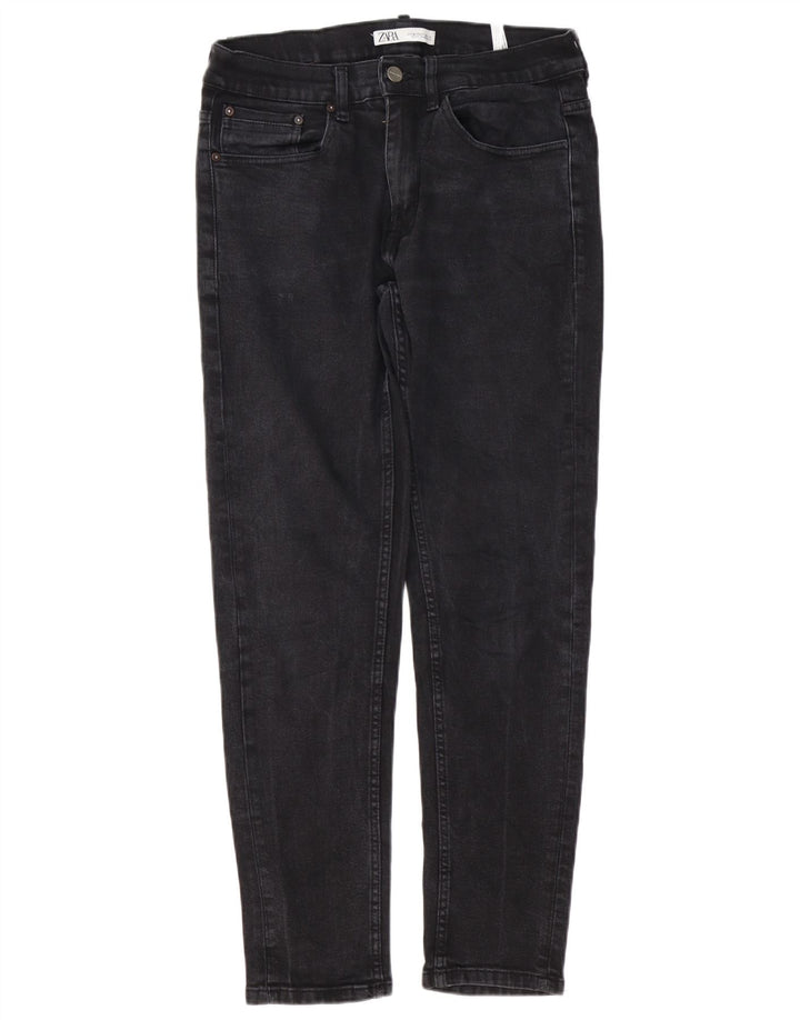 Zara Ανδρικό Skinny Jeans EU 42 Large W32 L30 Γκρι βαμβακερό