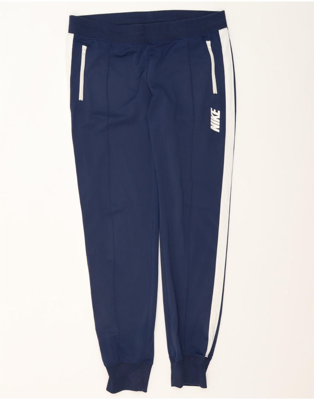Ανδρική φόρμα Nike Παντελόνι Joggers Μεγάλο μπλε Navy Colorblock Πολυεστέρας