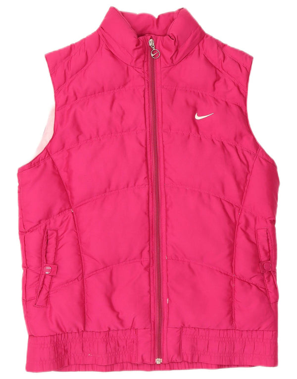Nike Girls Padded Gilet 13-14 Years XL Pink