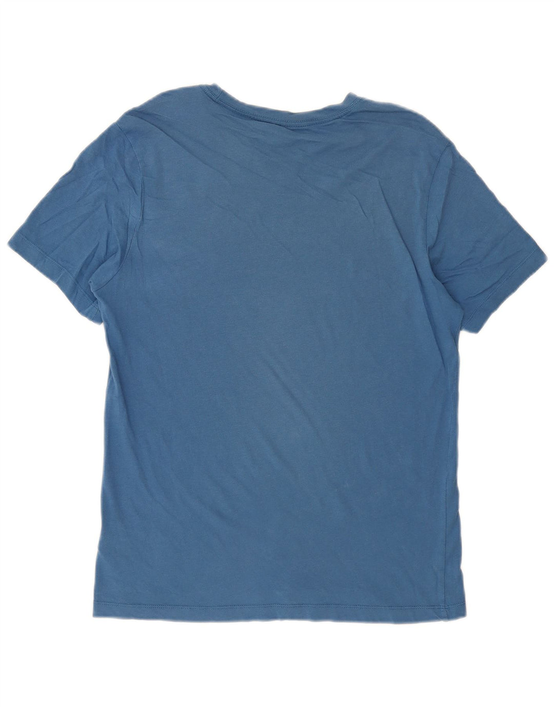 Ανδρικό T-Shirt NIKE Μπλουζάκι από μεσαίο μπλε βαμβακερό