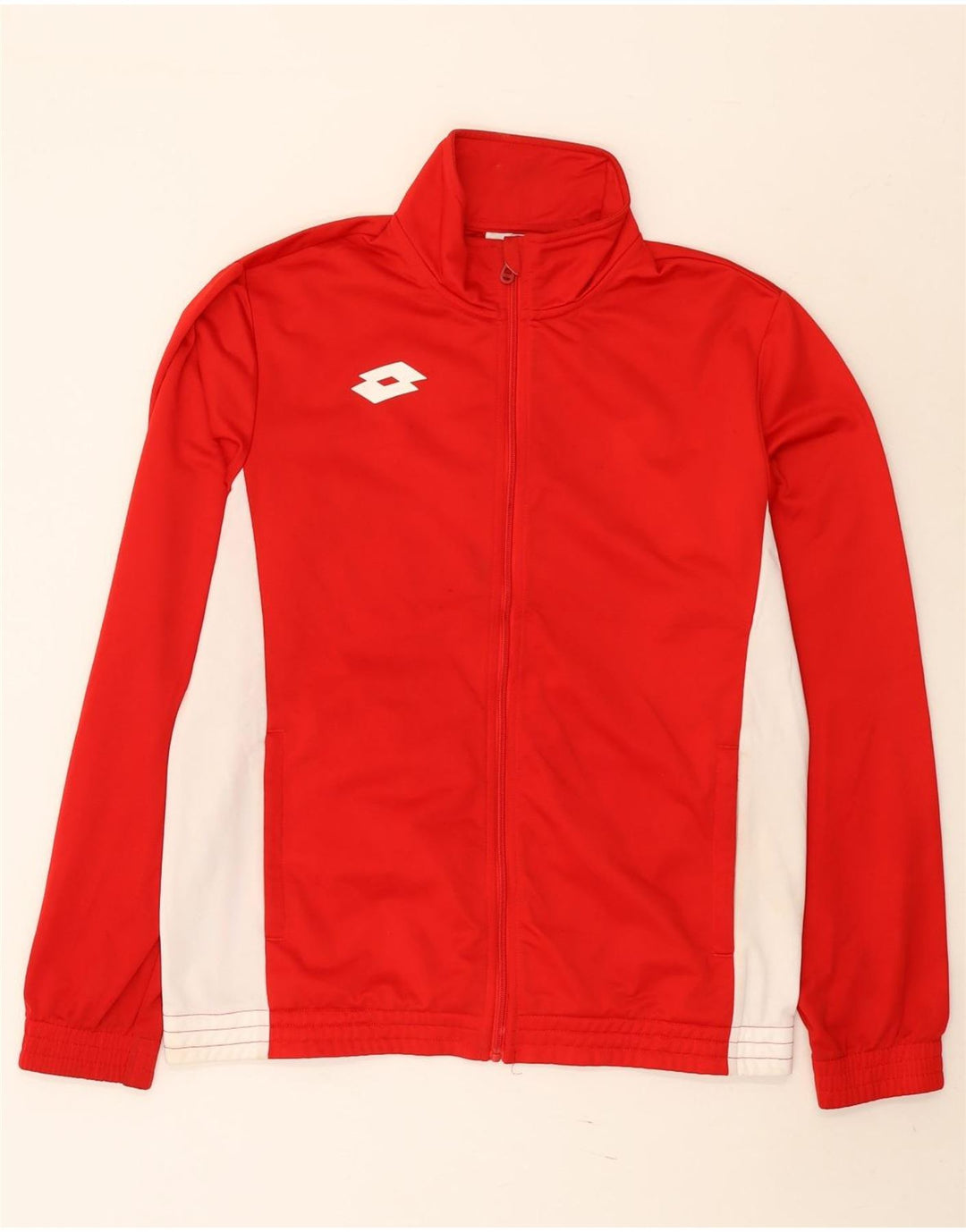 Ανδρική φόρμα Lotto Top Jacket Μεγάλο Κόκκινο Πολυεστέρας