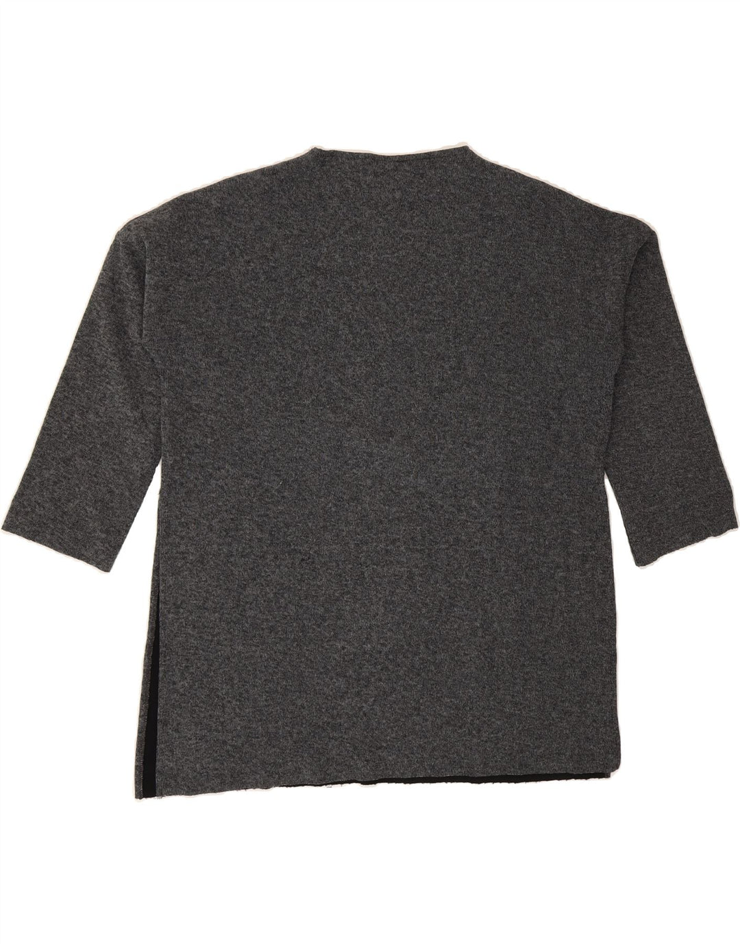 ZARA Womens Oversized Turtle Neck Jumper Sweater UK 10 Small Grey Vintage Zara and Second-Hand Zara from Messina Hembry 