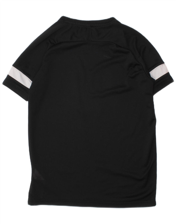 Μπλουζάκι NIKE Boys Dri Fit Top 10-11 ετών, μεσαίο μαύρο χρώμα