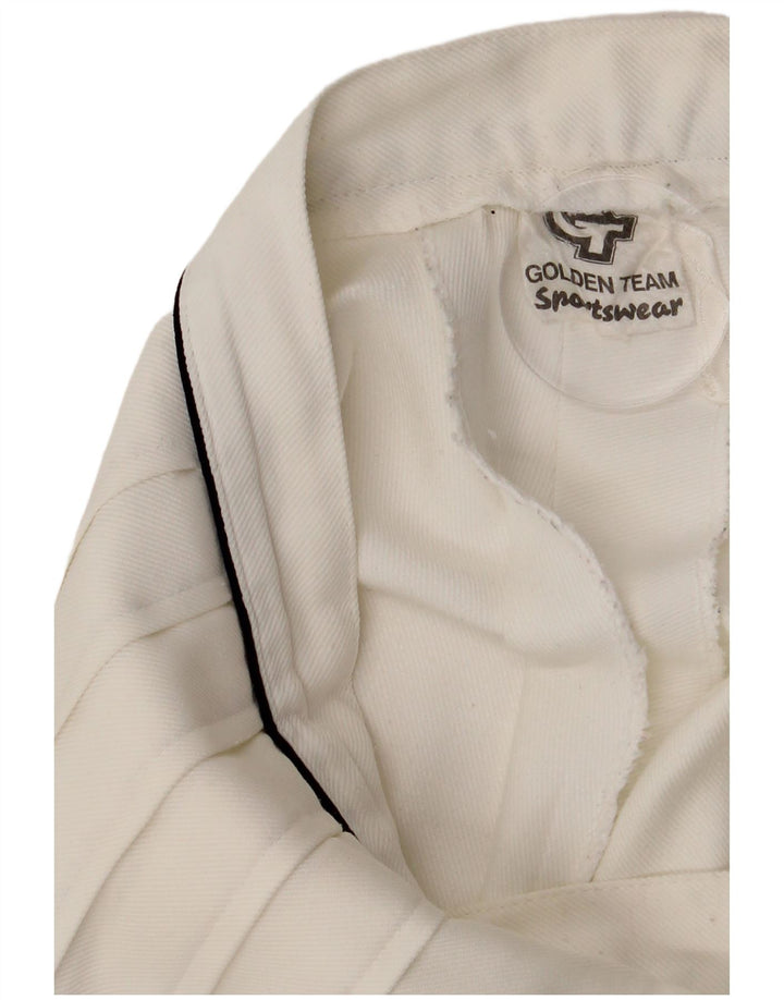 Golden Team γυναικεία φούστα τένις UK 12 μεσαίου λευκού πολυεστέρα