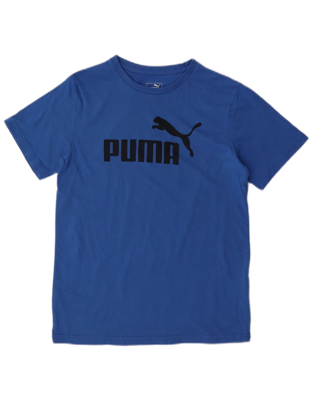 Γραφικό μπλουζάκι PUMA Boys Top 14-15 ετών μεγάλο μπλε βαμβακερό