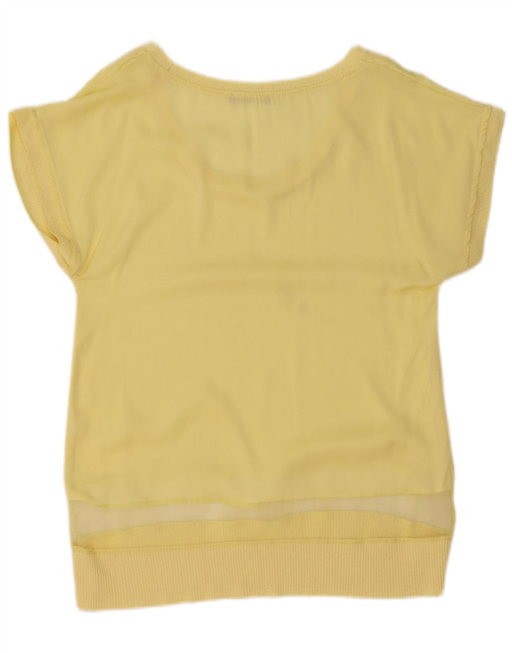 Zara Γυναικεία Μπλούζα Τοπ UK 10 Small Yellow