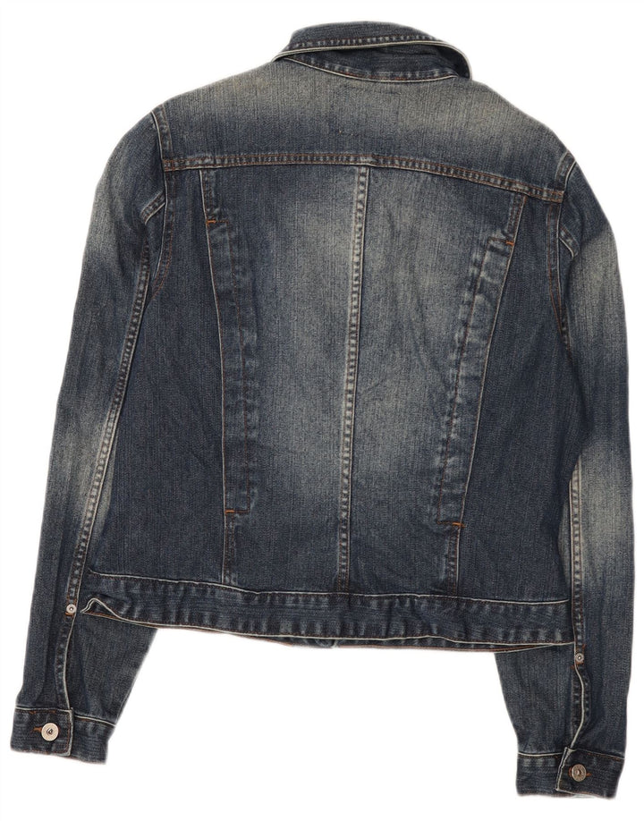 Guess Γυναικείο Τζιν Μπουφάν UK 18 XL Μπλε Βαμβακερό