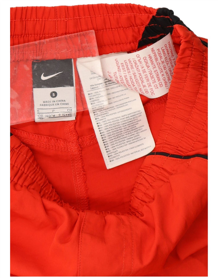 Αθλητικά σορτς NIKE για αγόρια 8-9 ετών Small Red Colourblock Πολυεστέρας