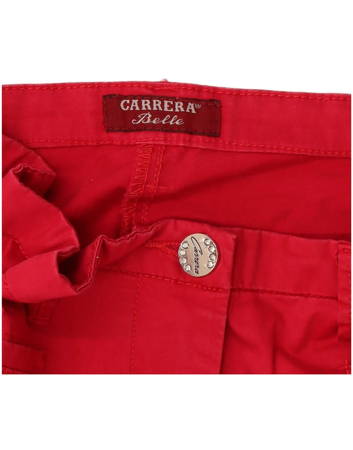 CARRERA Γυναικείο Slim Παντελόνι Capri W30 L24 Κόκκινο