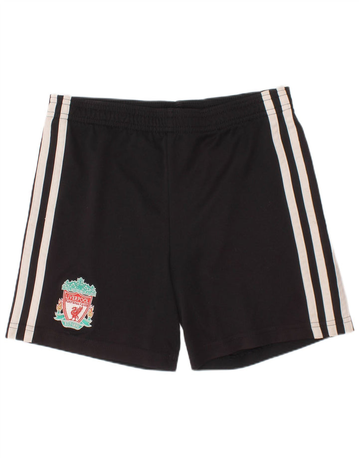 Αθλητικό σορτς Adidas Boys Liverpool 5-6 ετών μαύρο πολυεστέρα