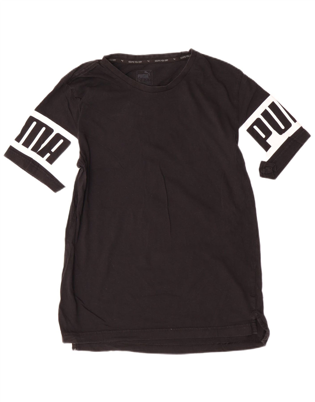 Ανδρικό γραφικό T-Shirt Puma Top Medium Μαύρο