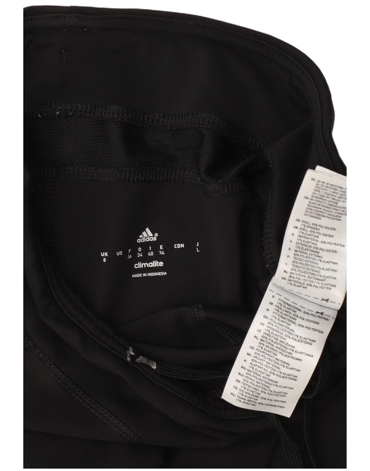 Adidas Γυναικεία κολάν Capri Climalite UK 8 Small Black Polyester
