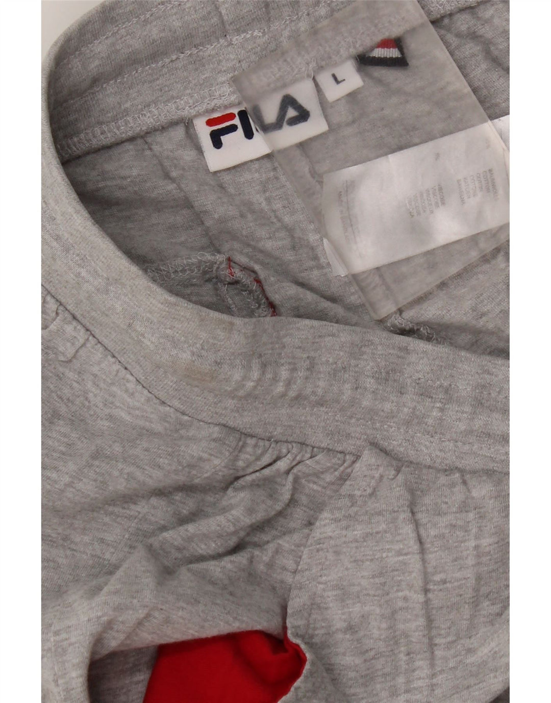 Ανδρική φόρμα Fila Παντελόνι Joggers Μεγάλο Γκρι Βαμβακερό