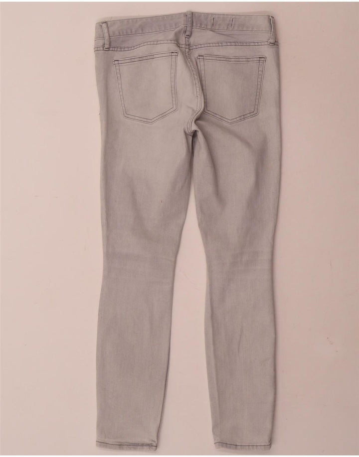 Gap Γυναικείο Skinny Jeans W28 L28 Γκρι βαμβακερό