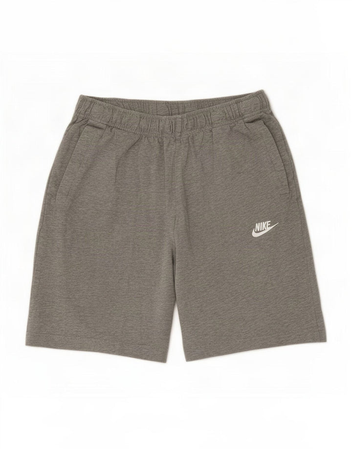 Ανδρικό αθλητικό σορτς Nike, μεσαίο γκρι βαμβακερό