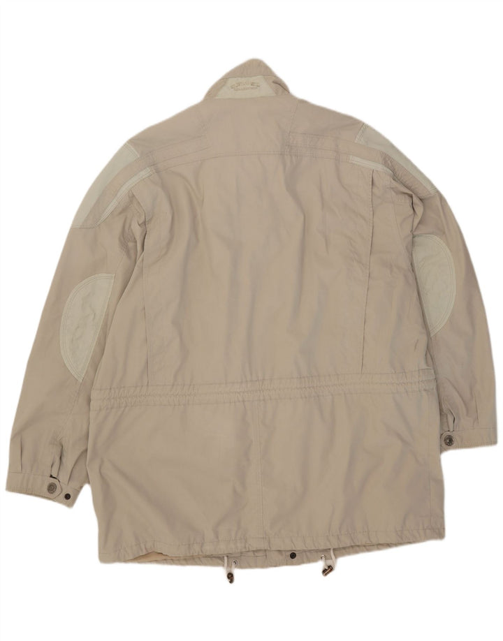 CAMEL ACTIVE Mens Utility Jacket IT 56 3XL Grey Colorblock Polyester