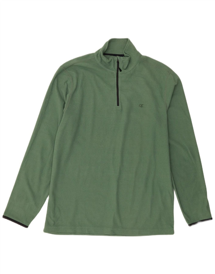 Champion Ανδρικό φερμουάρ Fleece Jumper 2XL Green Polyester