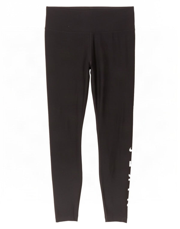 Γυναικείο κολάν Nike Dri Fit Graphic UK 14 Medium Black Polyester
