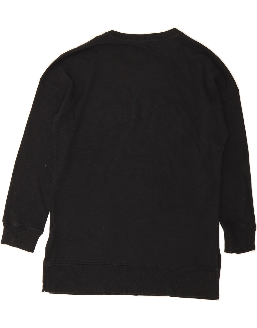 TOMMY HILFIGER Mens Graphic Sweatshirt Jumper Medium Black Cotton Vintage Tommy Hilfiger and Second-Hand Tommy Hilfiger from Messina Hembry 
