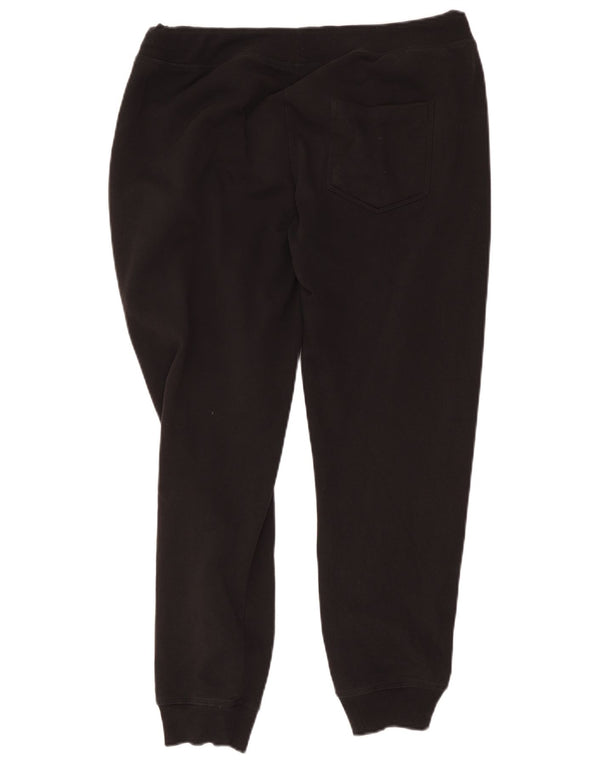 Lotto Γυναικεία φόρμα αθλητικής φόρμας γραφικά Joggers UK 16 μεγάλο μαύρο βαμβακερό