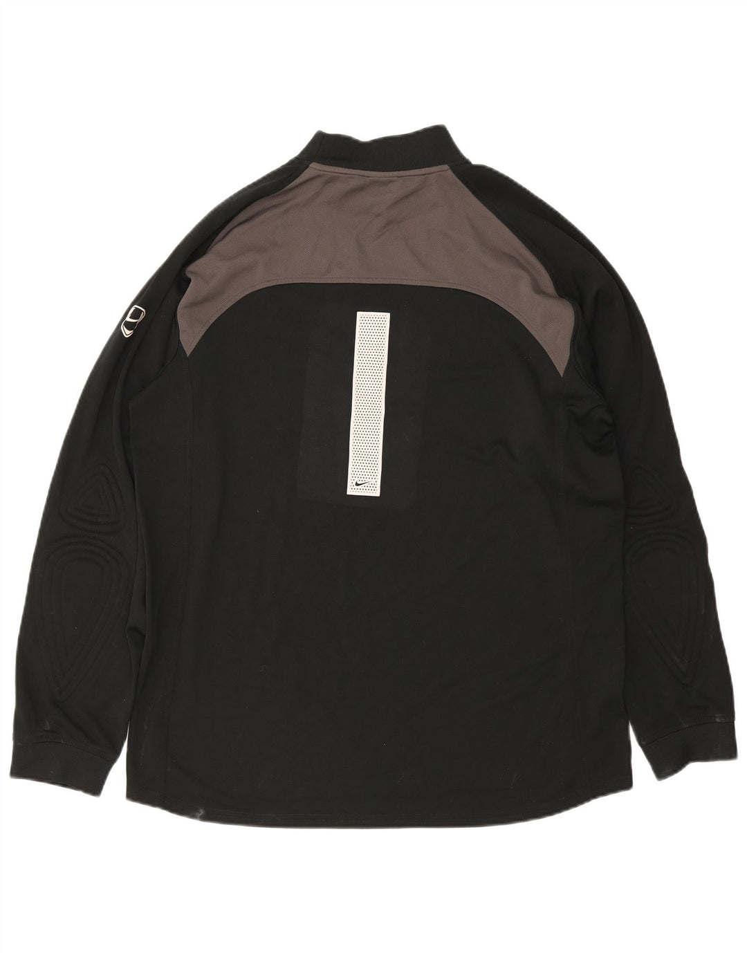 Ανδρική μπλούζα NIKE μακρυμάνικη UK 45/47 XL μαύρο πολυεστέρας